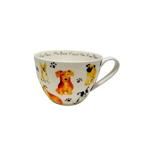 Portobello By Design MY BEST FRIEND DOG Bone China Jumbo Cup England